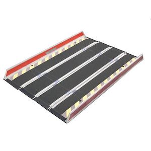 Decpac Portable Folding Ramp With Edge Barrier 300 cm Long