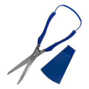 RH (Blue) Easy Grip Scissor PETA