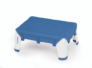 Bath Non Slip Step Invacare Aquatec Blue