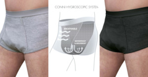 Absorbent Washable Men’s Underwear Brief Style