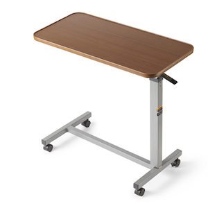 Products: Dark Wood Table Overbed Tilting Top