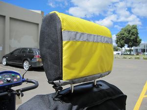 Mobility Scooter Hi-Viz Headrest Cover