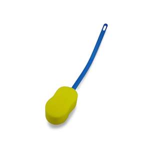 Long-Handled Bath Sponge - Easy Reach