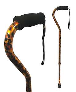 Swan Handle - Leopard Print