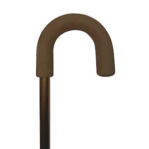 Crook Handle Walking Stick - BRONZE