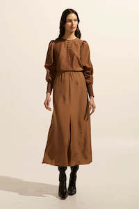 Womenswear: ZOE KRATZMANN - Recite Skirt (Caramel)