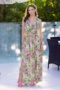 AUGUSTINE - Verbena Maxi Dress Floral