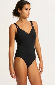 Womenswear: SEAFOLLY - DD One Piece (Black)