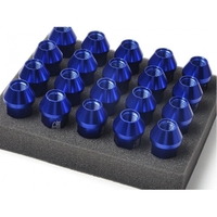 Wheel nuts - M12 x P1.5 - blue