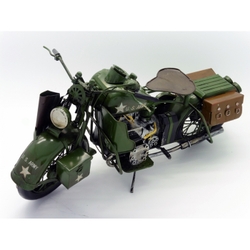 Home Living: Us army bike model ornament