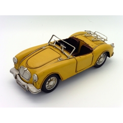 Convertible sports car model ornament