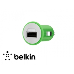 Electronics Photography: Belkin micro car charger - green