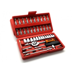 Socket set - 45pcs 1/4 " drive