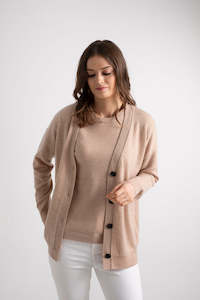 Relaxed Cashmere Cardigan 2