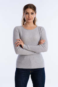 Ribbed Slimfit Cashmere Sweater