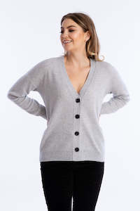 Relaxed Cashmere Cardigan 1