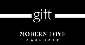 Modern Love Cashmere Gift Card