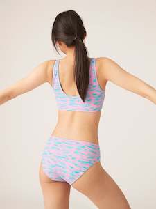 Teen Swimwear Crop Top Mauritius Pink