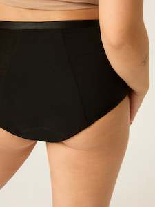 Basic Women's Ultra Leak-Proof Brief Black