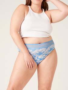 Sensual Hi Waist Bikini Heavy-Overnight Coastal Blue