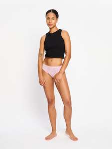 Classic Bikini Light-Moderate Flore Pink