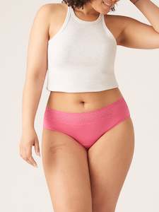 Sensual Hi Waist Bikini Light-Moderate Hawaiian Pink