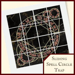 Spell Circle Interactive Trap