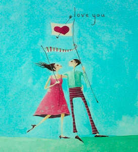 Card - "love you"