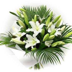 Lily Bouquet - White