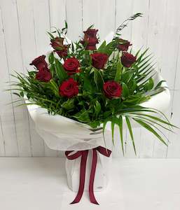 Dozen Red Roses Bouquet