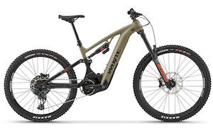 Bicycle and accessory: Whyte E-180 S Enduro/Gravity Olive E- Mountain Bike