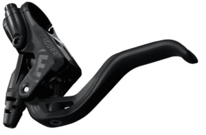 Bicycle and accessory: Magura Brake lever assembly MT Trail Sport black, 2-Finger Carbotecture lever