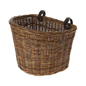 Bicycle and accessory: Basil Darcy Rattan Basket