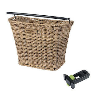 Basil Bremen Rattan Look Basket With Ahead Stem Holder