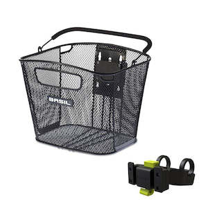 Bicycle and accessory: Basil Bold (KF) Basket With Handlebar Holder