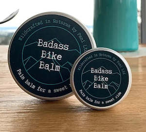 Bicycle and accessory: Badass Bike Balm - Pain Balm