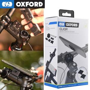 Bicycle and accessory: Oxford Cliqr Smartphone Stem/Handlebar Mount