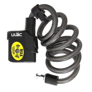 Bicycle and accessory: ULAC Lock Bulldog Cable 110 Decibel Alarm Key