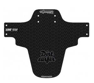 Bicycle and accessory: Dirtsurfer Triweave Black Mudguard