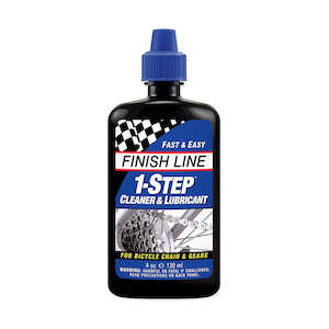 Bicycle and accessory: Finishline 1 Step Cleaner and Lubricant