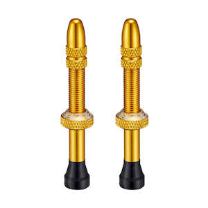 Supacaz Star Valvez, Tubeless Valves - Gold