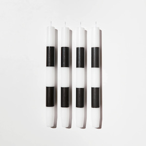 Soft furnishing: Fazeek Stripe Candle Black/White