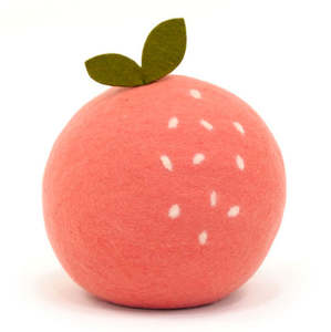 Soft furnishing: Muskhane Peach Pouffe