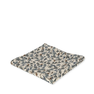 Konges Sløjd Big Muslin Swaddle Dino Blue