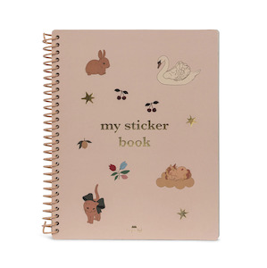 Konges Sløjd Reusable Sticker FSC Book Blush