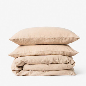 Soft furnishing: Citta Latte Linen Duvet Cover