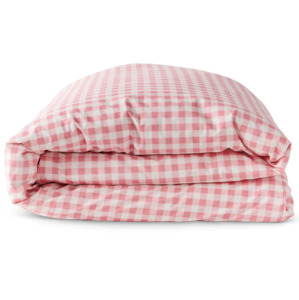 Kip & Co Candy Gingham Organic Cotton Duvet Cover