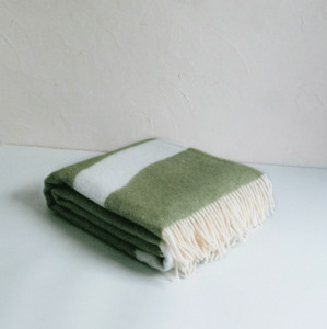 Forestry Wool 100% Pure wool | Nature Green/ Beige