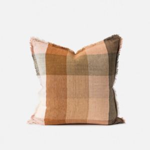 Citta Casa Linen Cushion Cover Pickle