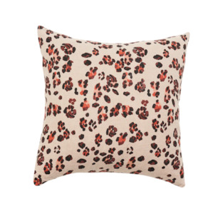 Soft furnishing: Society Of Wanderers Leopard Print Cushion Cover